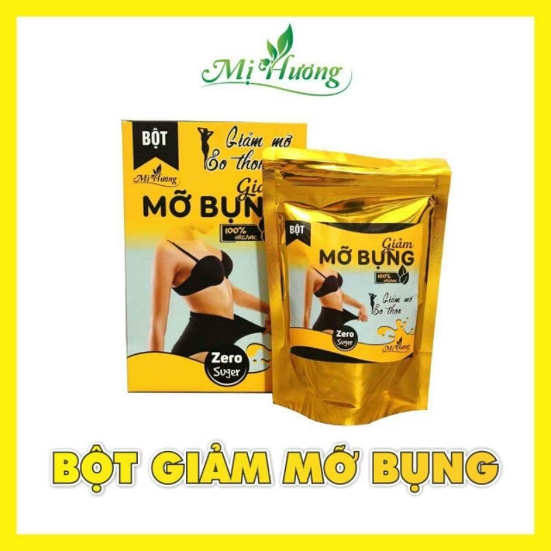 Bột Giảm Mỡ Bụng Mị Hương Chính Hãng