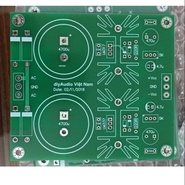 PCB LM317/337