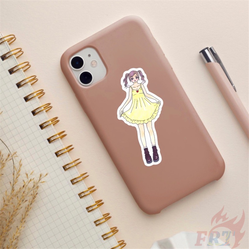 60Pcs/Set ❉ Modern Girls Series 01 Stickers ❉ DIY Fashion Luggage Laptop Skateboard Doodle Decals Stickers