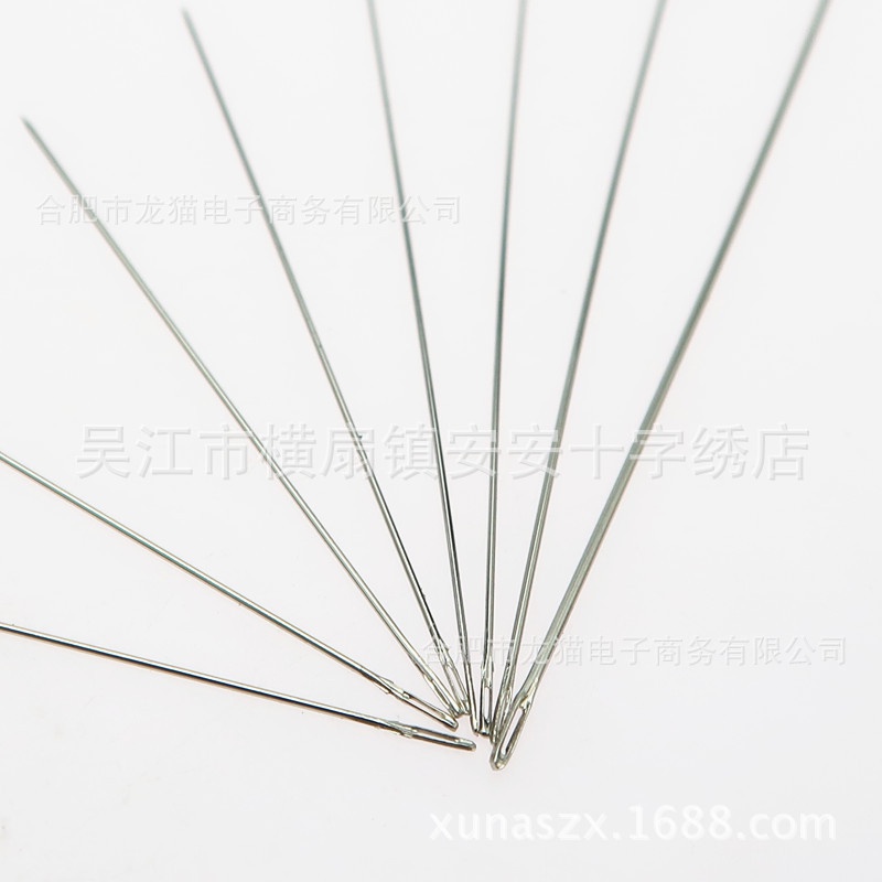 Bộ 10 Kim Xỏ Hạt Dành Cho Làm Trang Sức 40mm / 100mm