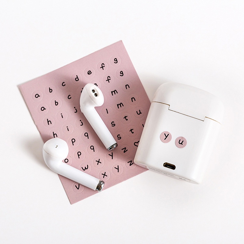 1 Miếng Dán Trang Trí Sổ Tay Nhật Ký Hình Chữ Cái Tiếng Anh