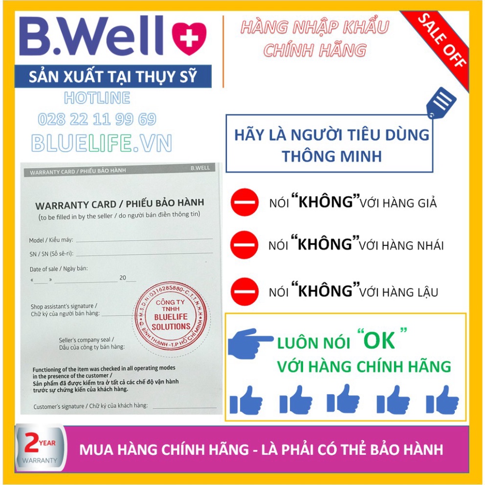 [SIEU SALE] * [Hàng THỤY SỸ] - NHIỆT KẾ HỒNG NGOẠI CHO BÉ B.WELL SWISS WF-1000  [100% CHÍNH HÃNG] - BẢO HÀNH 2 NĂM - 1 Đ