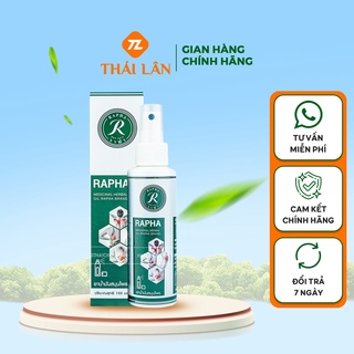 Dầu thảo dược Rapha Thái Lan 100ml dạng xịt, dầu xoa bóp massage xương khớp