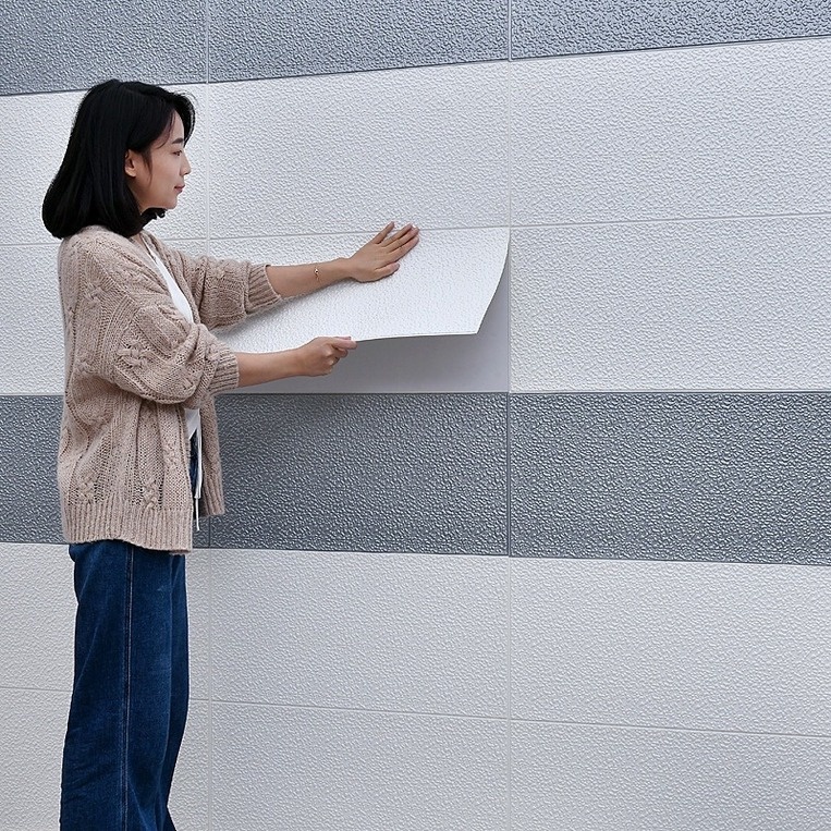 Miếng Dán Tường 3D Chống Ẩm Tự Dính Độc Đáo Trang Trí Phòng Trẻ Em