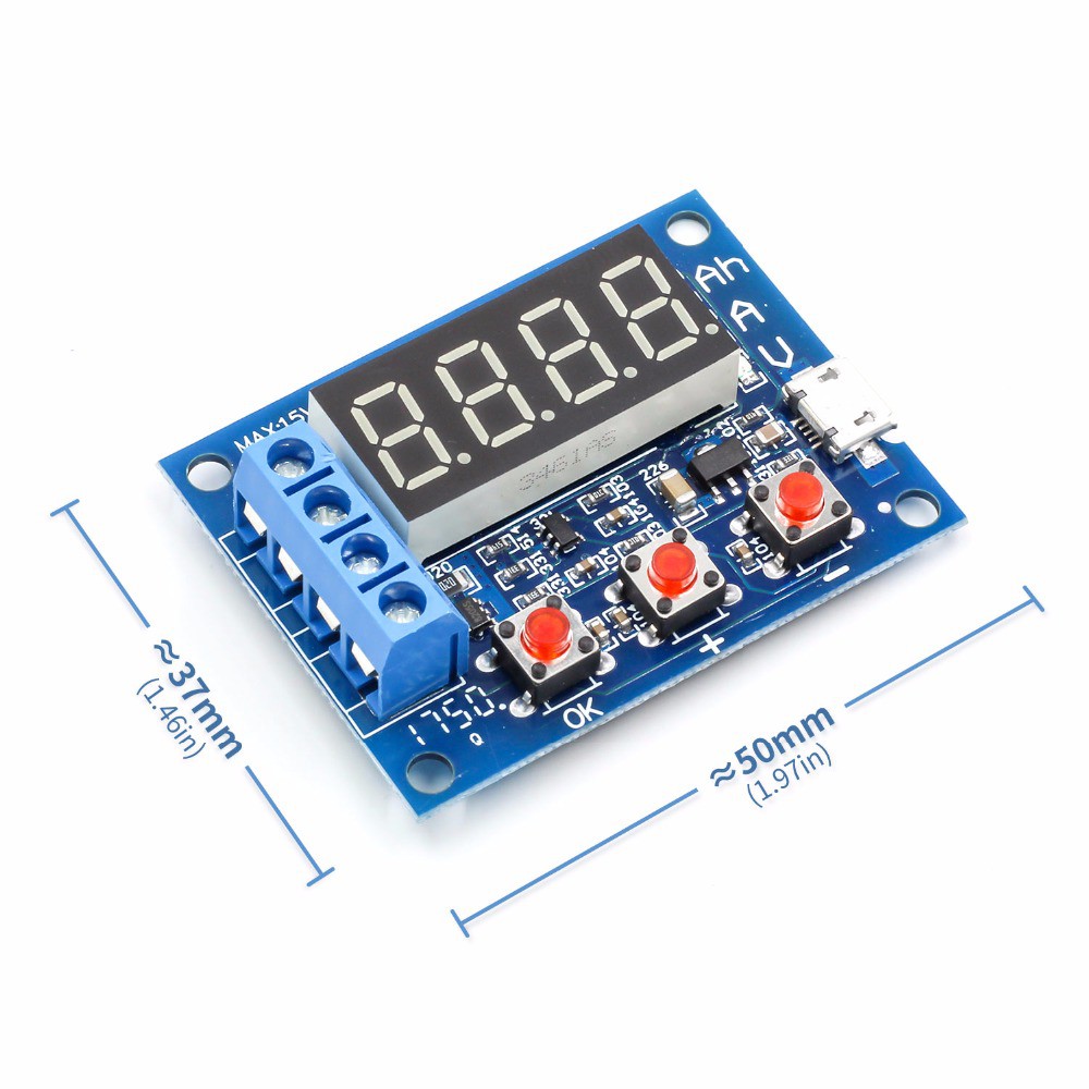 Mạch kiểm tra dung lượng Pin và Acquy (Battery tester)