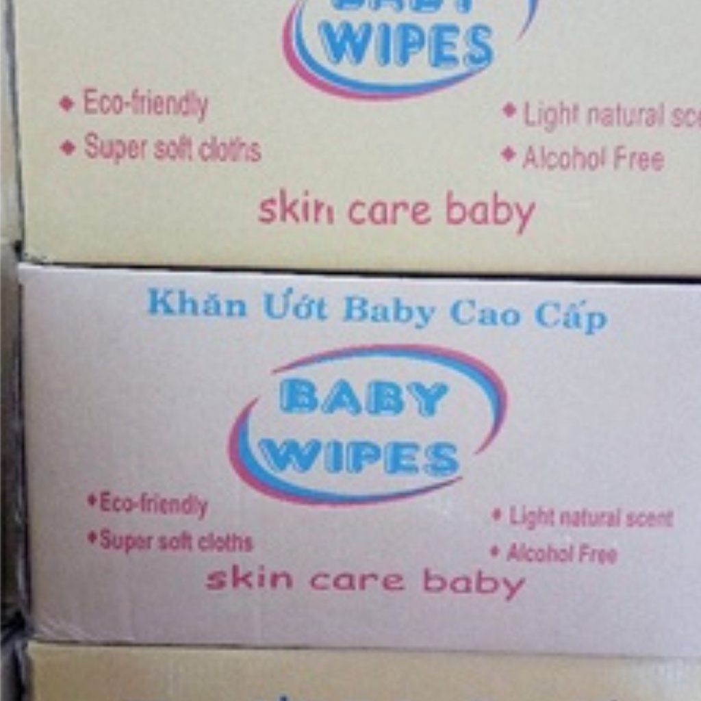 Combo 10 gói khăn ướt Baby Wipes 80g