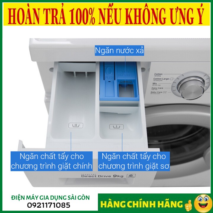 SALE Máy giặt lồng ngang LG FM1209N6W - 9Kg  "❤️RẺ VÔ ĐỊCH❤️ ❤️RẺ NGỠ NGÀNG❤️"