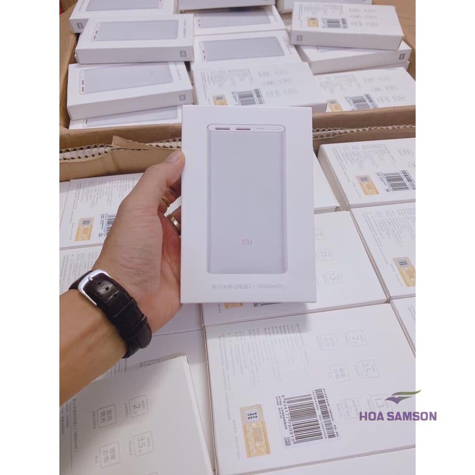 Sạc dự phòng Xiaomi 10000mAh Gen 2 có đèn báo