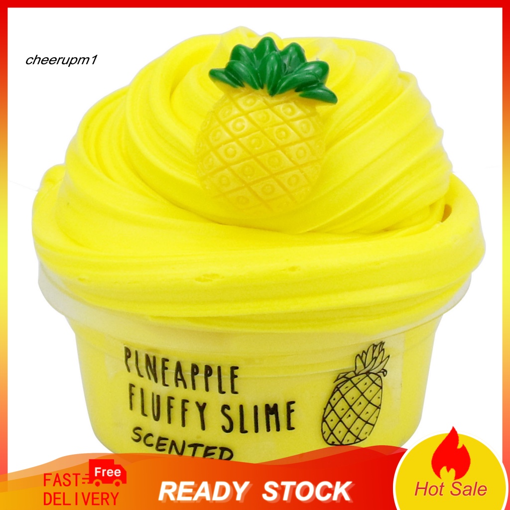 Slime Dẻo Ma Thuật Hình Trái Cherry / Đám Mây Siêu Mềm Giúp Giảm Căng Thẳng Cho