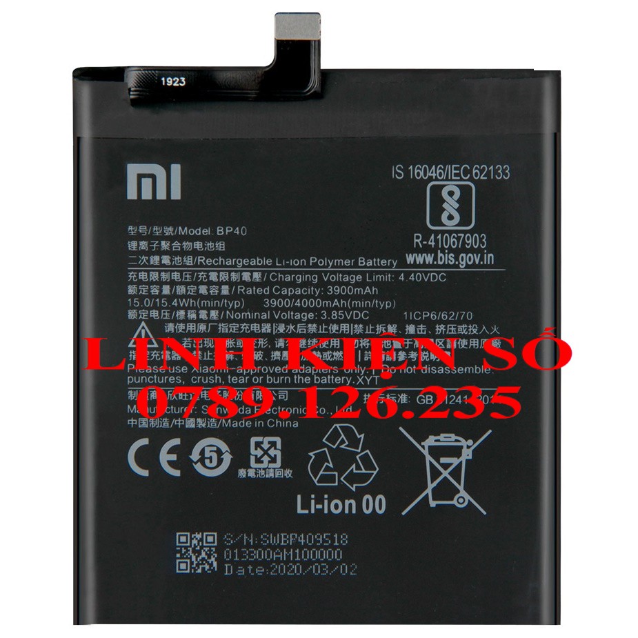 BIN XIAOMI MI 9T PRO