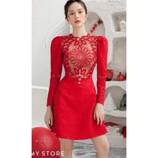Vải gấm vân đẹp (có ghép set như mẫu)