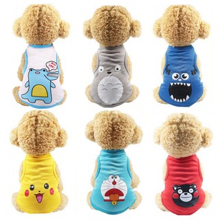Áo Cho Chó Mèo Thú Cưng Mùa Hè 3 Lỗ Thoáng Mát - LUPETVN