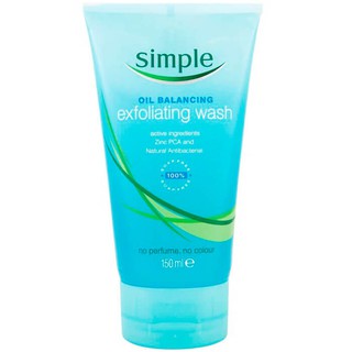 Sữa rửa mặt Simple Oil Balancing cho da dầu - Trị Mụn & Kiềm Dầu