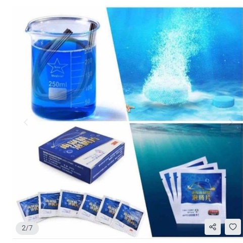 Viên sủi rửa kính ô tô tẩy sạch kính, tạo hiệu ứng lá sen