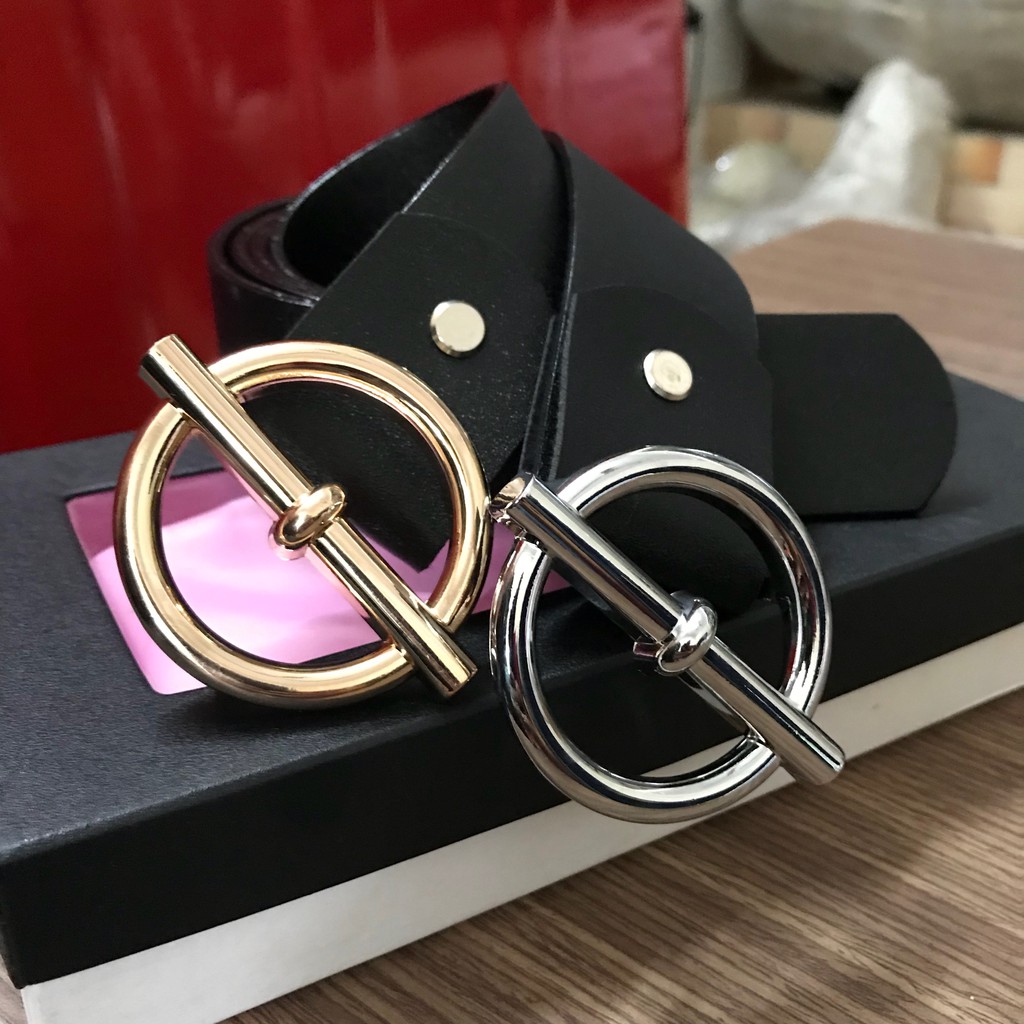 Thắt lưng loại 1 ko tróc- Dây nịt nam da mềm cao cấp mặt Chéo NS-C