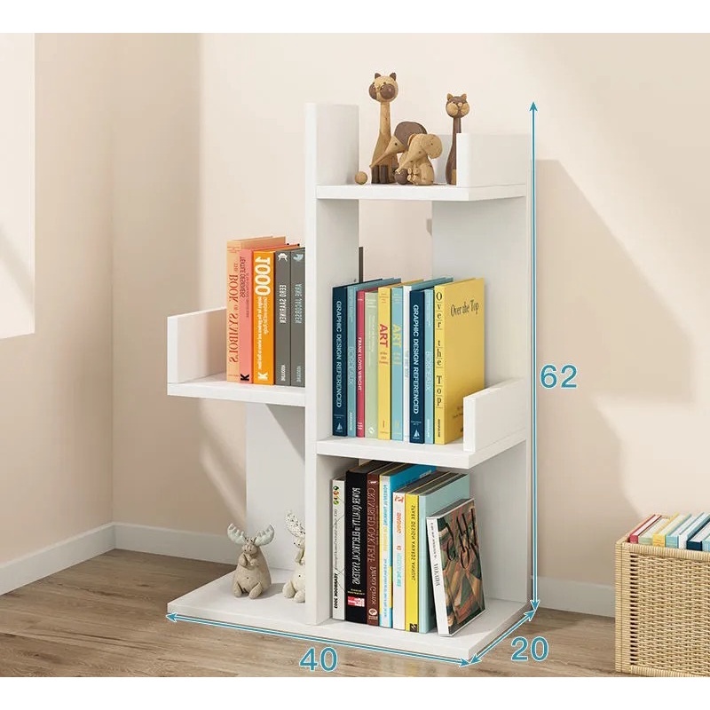 Kệ sách đa năng tiện ích mẫu mới Tâm House K37