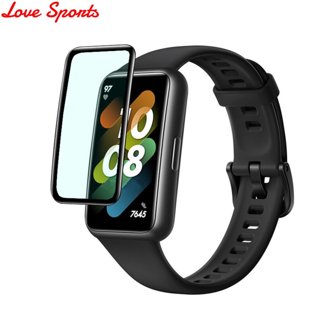 Kính Cường Lực Cong 3d Chống Nổ Bảo Vệ Màn Hình Cho Huawei Band 7