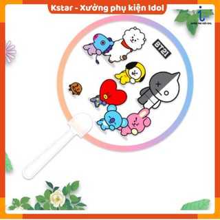 Quạt trong in hình nhân vật Bangtan mới