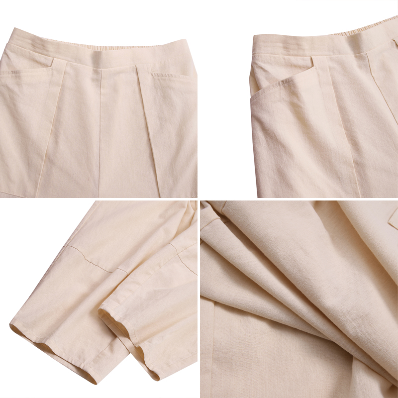 Quần Dài Lưng Cao Màu Trơn Có Túi Thời Trang Cho Nữ | BigBuy360 - bigbuy360.vn