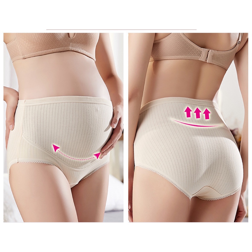 Quần lót bầu cạp cao nâng đỡ bụng bầu,đáy quần kháng khuẩn. quần lót QL29021 đơn giản dễ mặc hàng đẹp