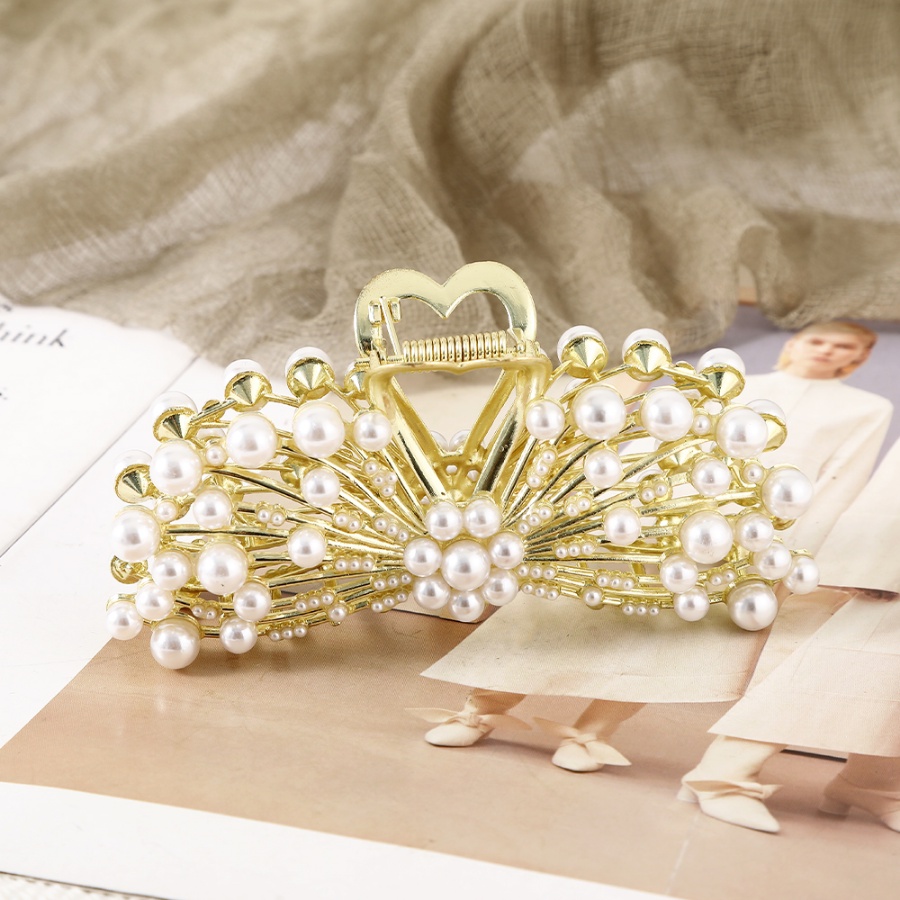 Kẹp Tóc Hình Hoa Đính Ngọc Trai Nhân Tạo Thời Trang Cho Nữ