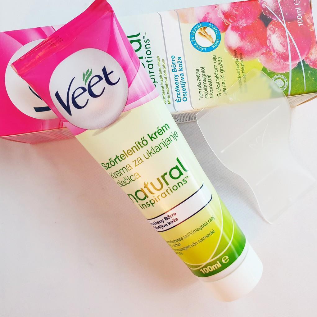 Kem tẩy lông Veet 100ml - Nhập khẩu Pháp | Tẩy lông vùng kín - Triệt lông vĩnh viễn