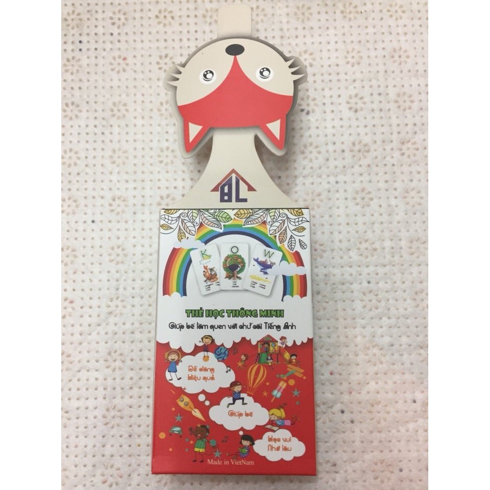 Bộ thẻ học thông minh 36 hoặc 44 thẻ cho bé