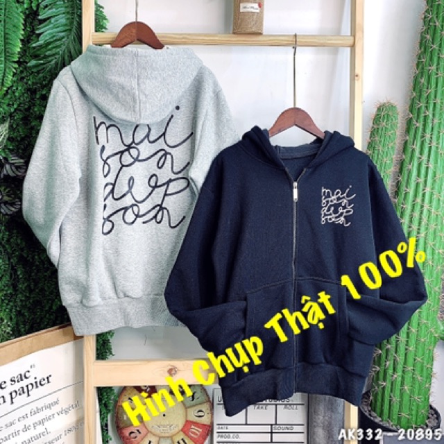 Áo Khoác Nỉ Nam Nữ Form Rộng Chất Nỉ Bông Dày Dặn Hàng Nhập Siêu Đẹp Áo Khoác Jackets Đôi Thun Nỉ CHỮ KÝ - AK3332 | BigBuy360 - bigbuy360.vn