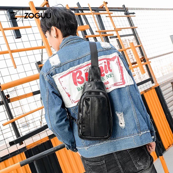 Túi Đeo Chéo Da Nam Thời Trang Hàn Quốc BAM030