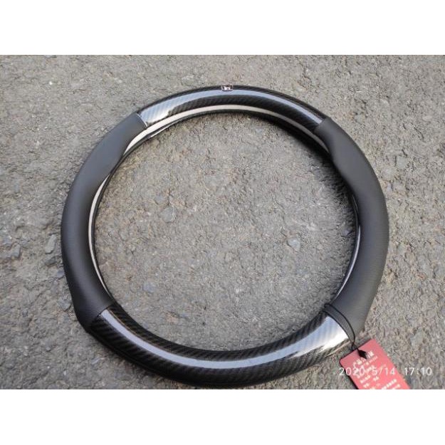 Bọc Vô Lăng xe Ford focus ranger everest explorer ecosport transit escape fiesta laser da vân cacbon size 38cm