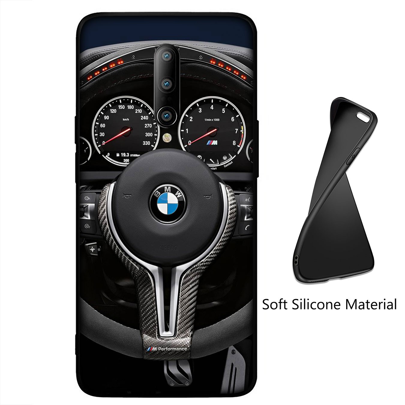 Samsung Galaxy S21 Ultra S8 Plus F62 M62 A2 A32 A52 A72 S21+ S8+ S21Plus Casing Soft Silicone Phone Case H16 BMW Logo Car Cover