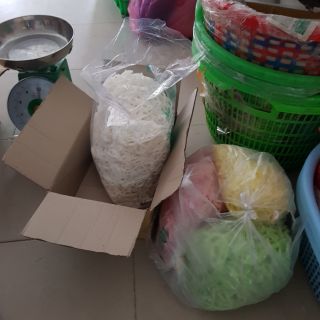 Mứt dừa non vị lá dứa &vani sỉ 5ký