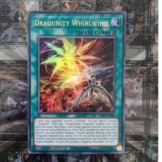[ Đỗ Lạc Shop ] Thẻ Bài Mint90 Yugioh Spell - Dragunity Whirlwind - GFTP-EN040 - Ultra