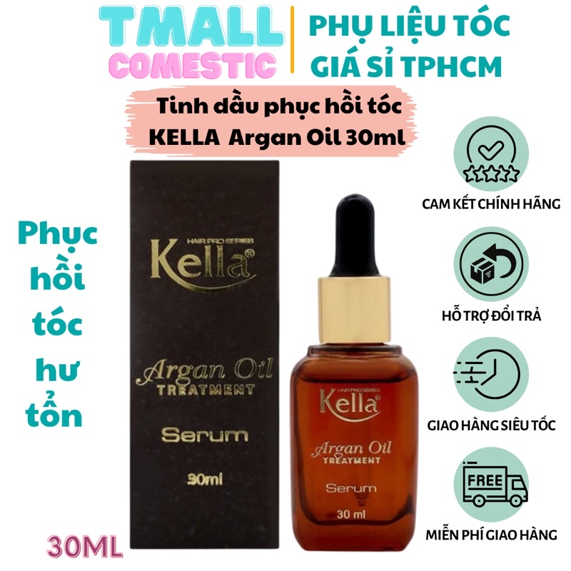 Tinh dầu phục hồi tóc Kella Argan Oil 30ml