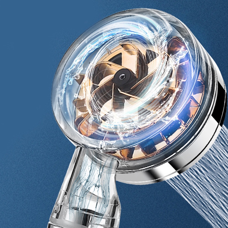 Vòi Hoa Sen Tăng Áp Cầm Tay Có Chức Năng Lọc Điều Chỉnh Áp Suất Nước