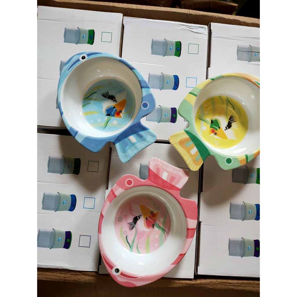 (SIÊU SALE) Bát ăn dặm hình cá kiểu nhật cho bé (HÀNG ĐẸP) (FREE SHIP)