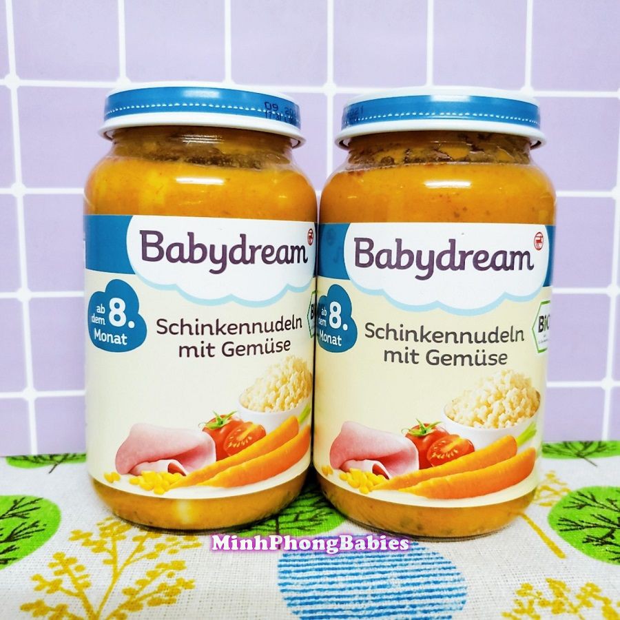 Hũ Dinh Dưỡng Babydream Hữu Cơ 8m