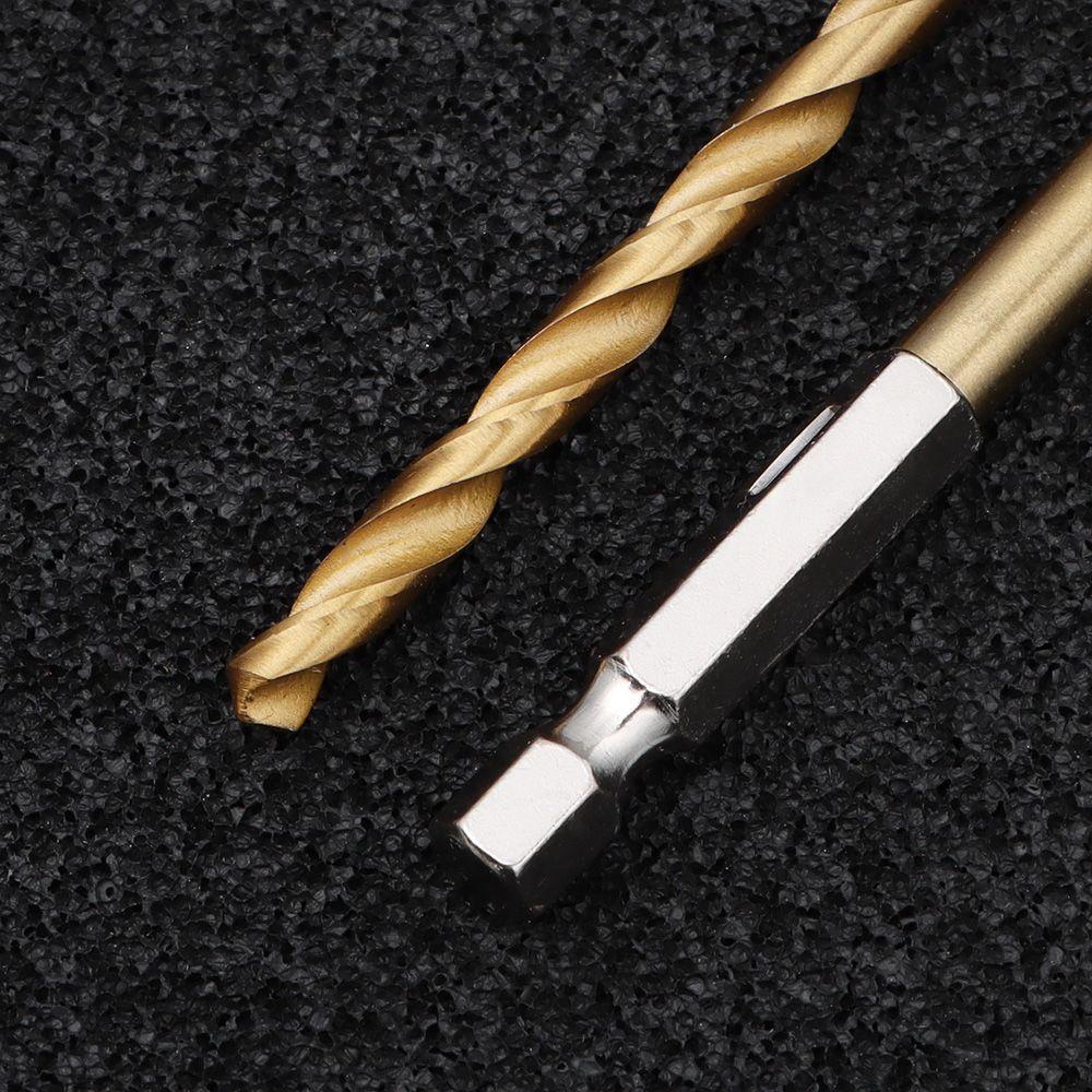 Mũi Khoan Bằng Chất Liệu Thép Gió HSS Đầu Lục Giác 1 / 4 Inch Tiện Dụng