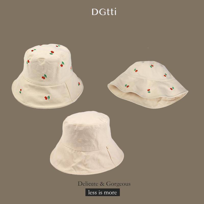 Nón Tai Bèo Chống Nắng Hai Mặt Có Dây Đeo Phong Cách Nhật Bản Dễ Thương Cho Nữ