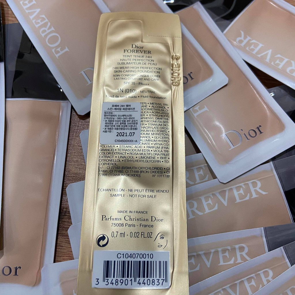 [Thanh lý] MẪU THỬ KEM NỀN D.I.O.R FOREVER SPF35 PA++ | BigBuy360 - bigbuy360.vn