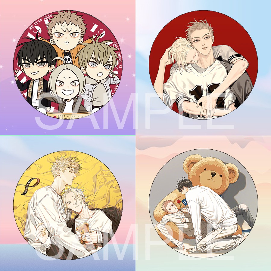 30 Mẫu) Bộ Huy Hiệu 19 Days Old Xian - Đam Mỹ Yaoi Manga Anime - Hạ Thiên -  Mạc Quan Sơn - Kiến Nhất - Chính Hi | Shopee Việt Nam