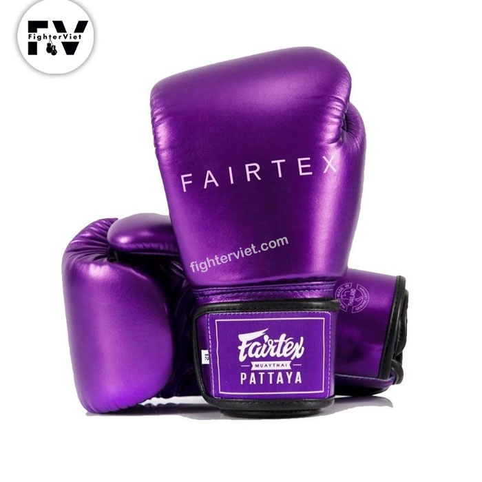 Găng Boxing Fairtex “Metallic” – BGV22 Tím