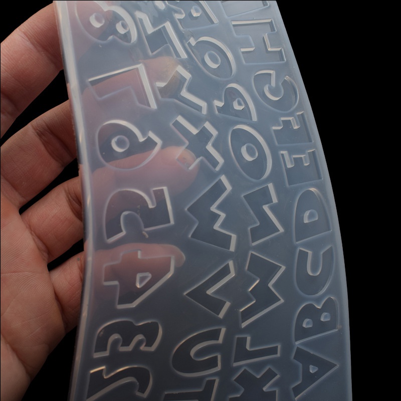 Khuôn Silicone Làm Đồ Thủ Công Hình Chữ Cái Tiếng Anh