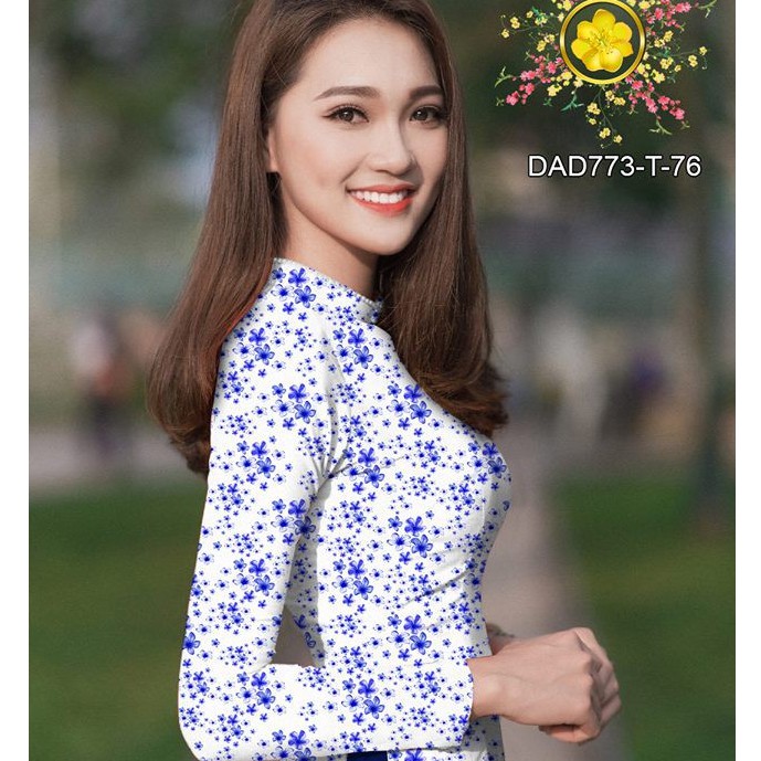 Vải Áo Dài Tằm Ý, Lụa Nhật, Thái Tuấn DAD773