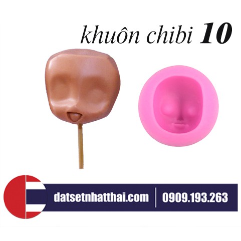 Khuôn Làm Tượng Chibi, Búp Bê Chibi Figure Đất Sét Nhật Bản Manga Anime số 10