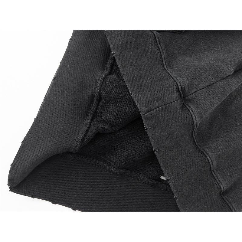 Balenciag * Áo hoodie Thêu logo Đường Phố Cao Cấp