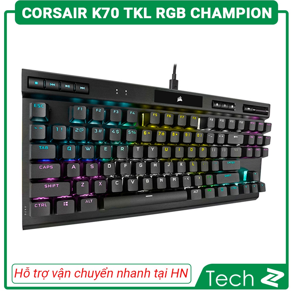 Bàn phím Cơ Corsair K70 TKL RGB Champion