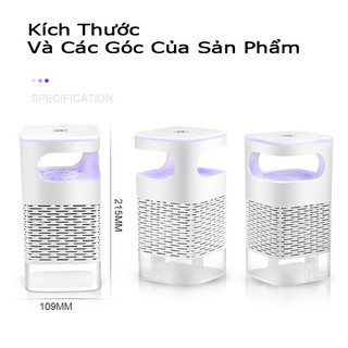 ❤️[DEAL SỐC]FREESHIP Đèn bắt muỗi diệt côn trùng thông minh kiêm đèn ngủ