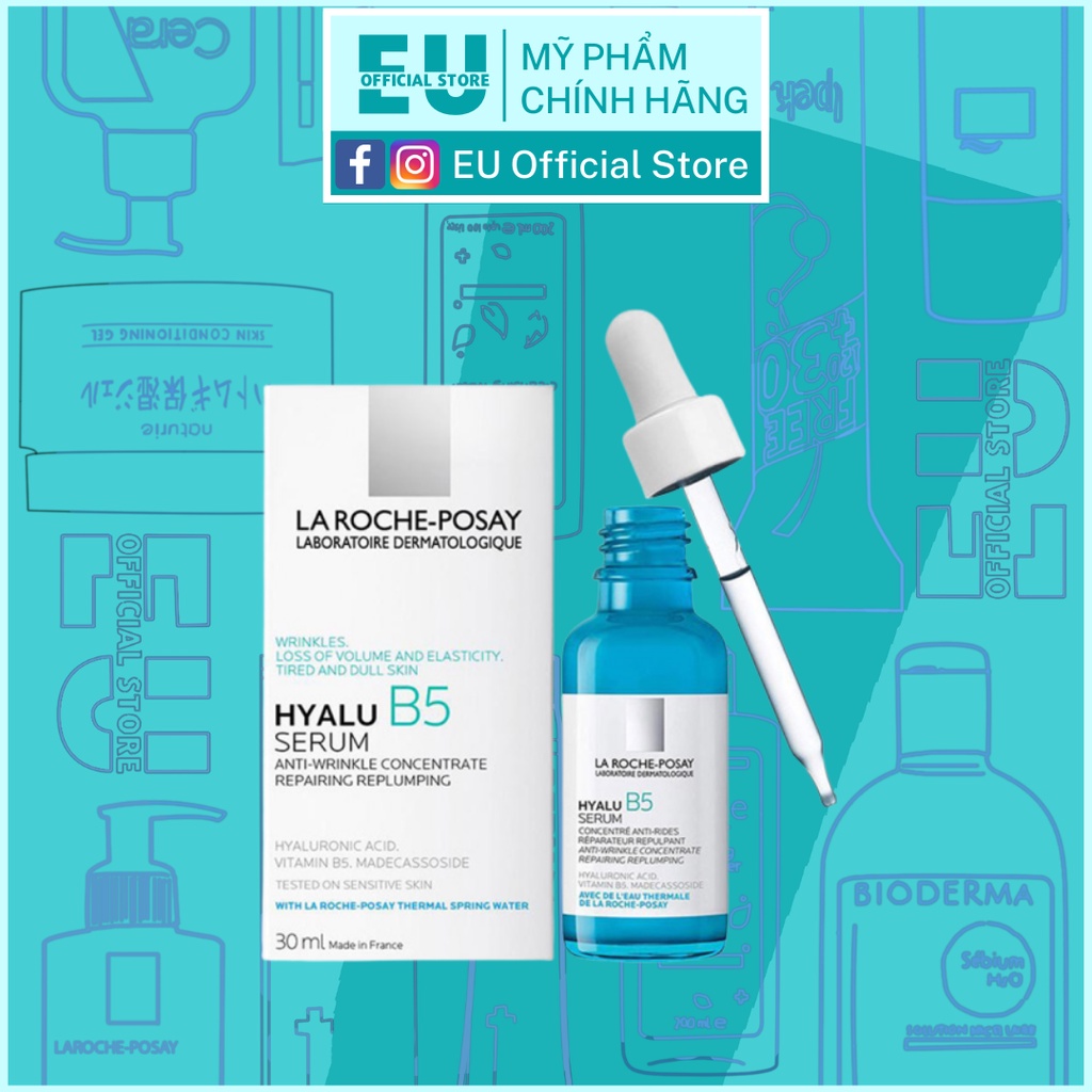 Serum B5 La Roche Posay Phục Hồi Tái Tạo Da - Hyalu B5 30ml