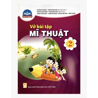 Sách - Vở bài tập Mĩ thuật 2 Chân trời sáng tạo - bán kèm 1 túi giấy thủ công